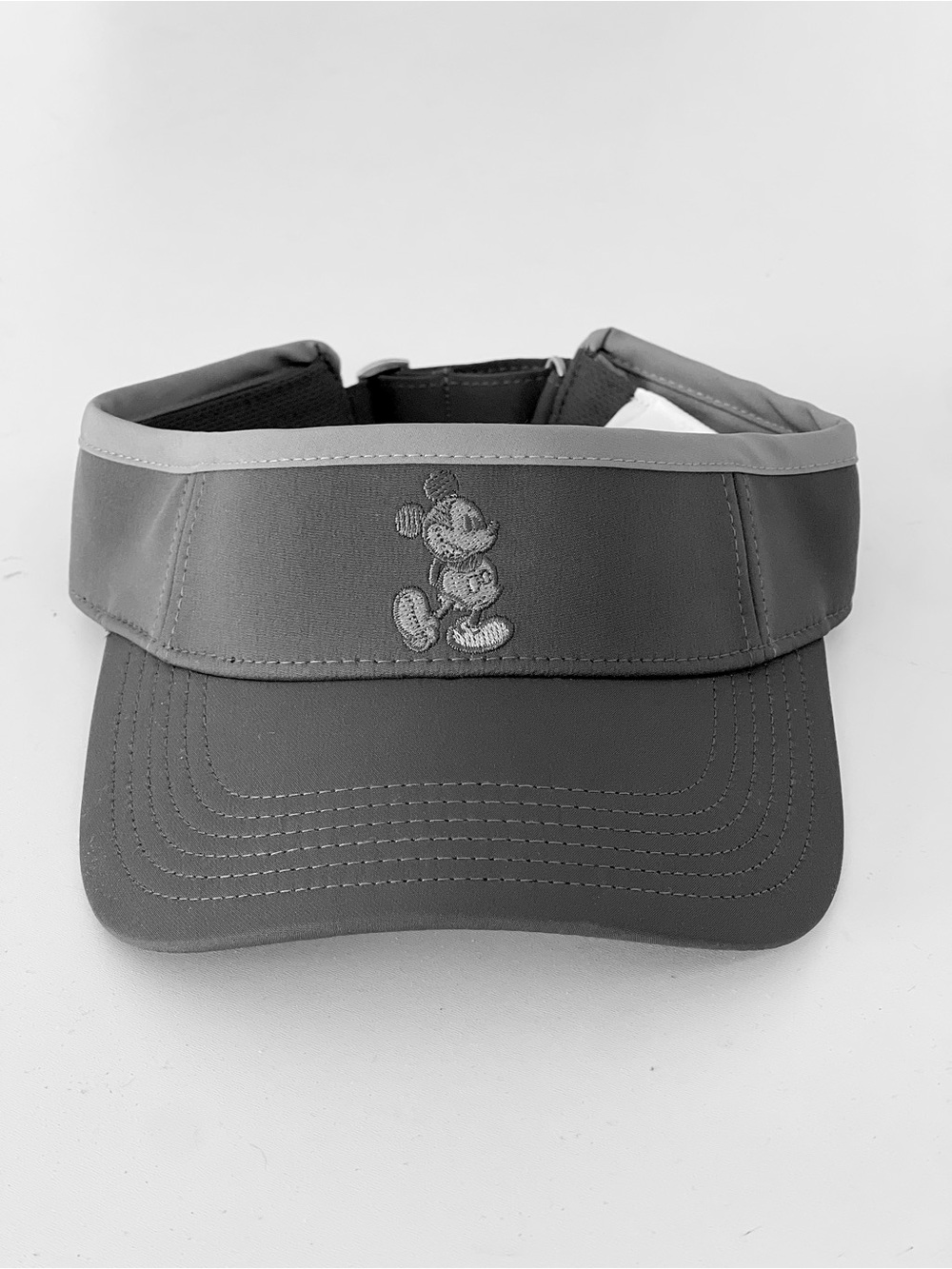 DISNEY PARKS Sun Visor Hat Cap Mickey Mouse Embroidered UNISEX Adjustable Strap